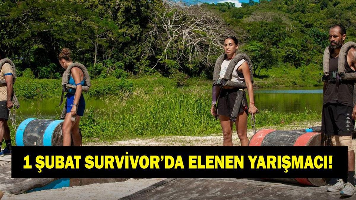 SURVİVOR'DA ELENEN İSİM 1 ŞUBAT! Survivor'da aday kim veda etti? Ödül oyununu kim kazandı? Cezayı hangi takım aldı?