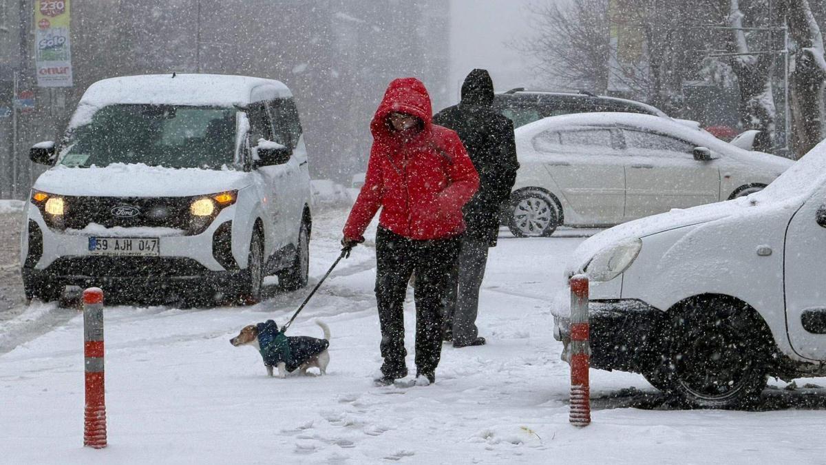 Trakya'da kar yağışı etkili oluyor