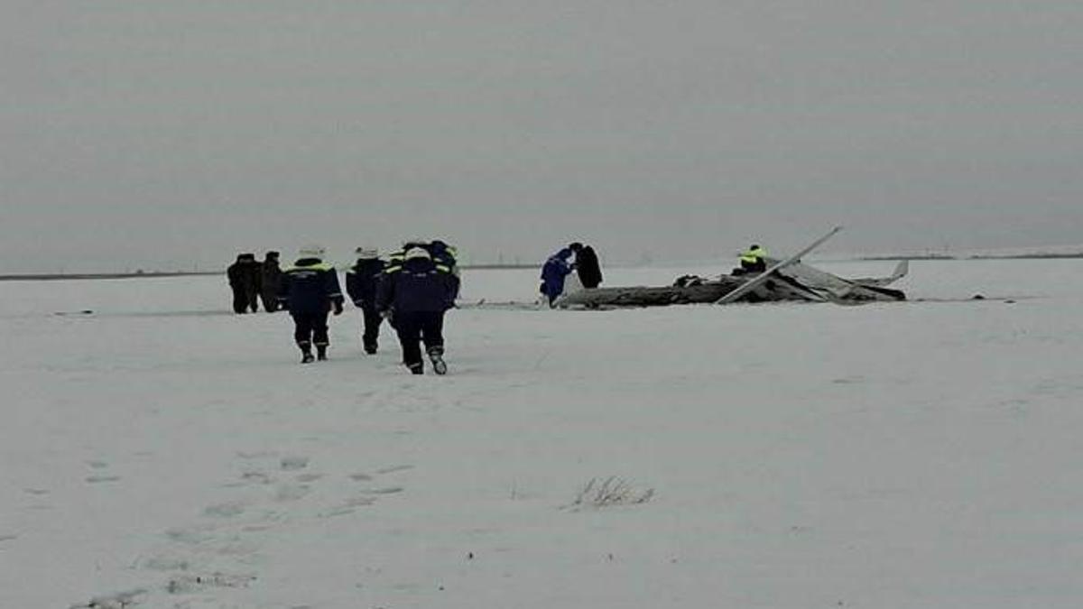 Rusya'da eğitim uçağı düştü: 3 ölü