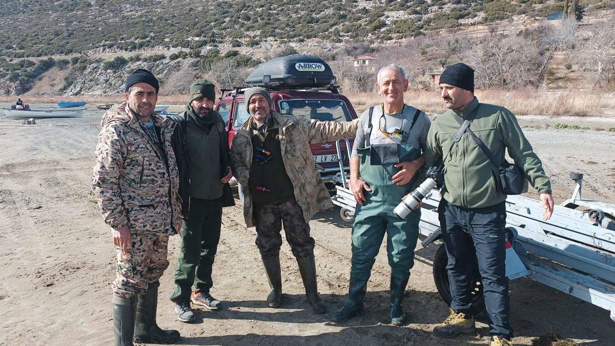 Eğirdir'de avcılara denetim