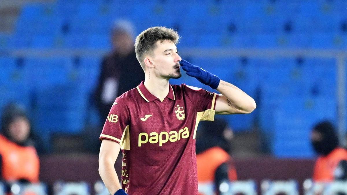 Ernest Muçi, Trabzonspor'da atmaya devam ediyor