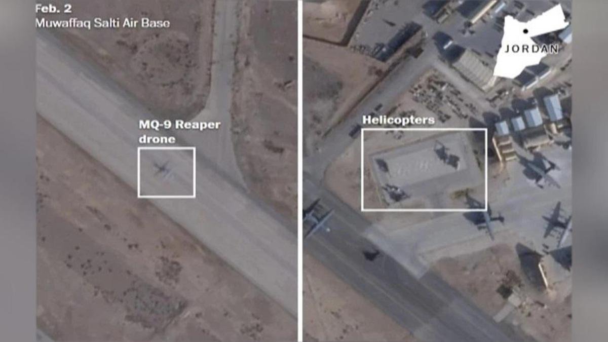 Uydu görüntülerine yansıdı: ABDnin savaş filosu İran sınırına dizildi!