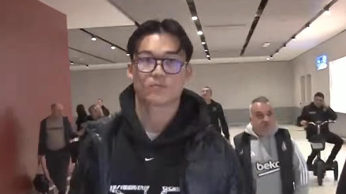 Beşiktaş'ın yeni transferi Hyeongyu Oh, İstanbul'a geldi