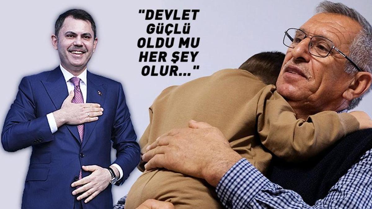 Bakan Kurum paylaştı: Küçük Yusuf ve dedesinin yeniden başlayan hikayesi