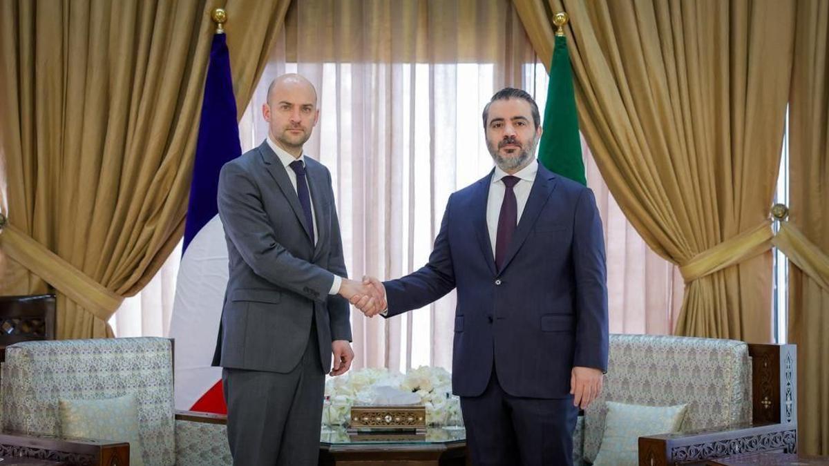 Suriye Dışişleri Bakanı Şeybani ile Fransız mevkidaşı ile Şam'da görüştü