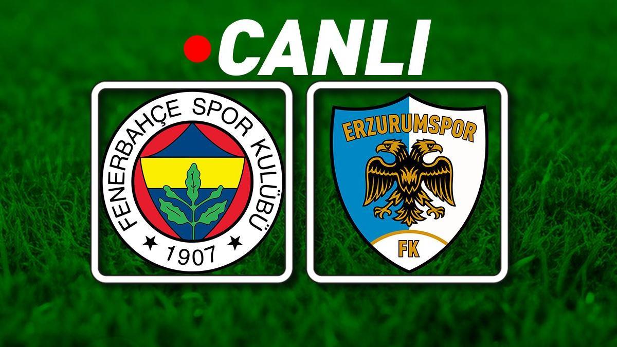 Fenerbahçe, Erzurumspor FK'yı konuk edecek! Muhtemel 11'ler...