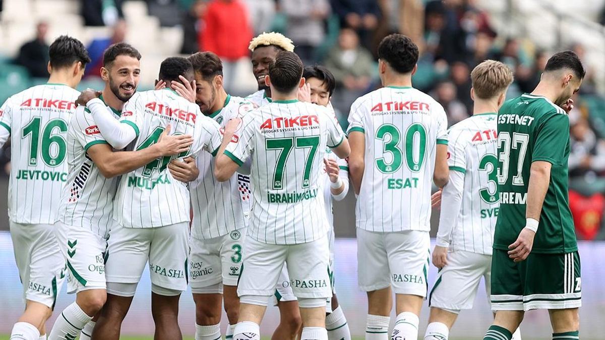 Konyaspor, Ziraat Türkiye Kupasında Aliağayı 5 golle geçti