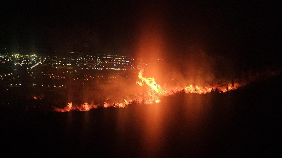 İskenderun'da orman yangını