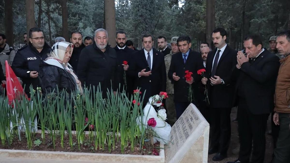 Reyhanlı'da deprem şehitleri anıldı