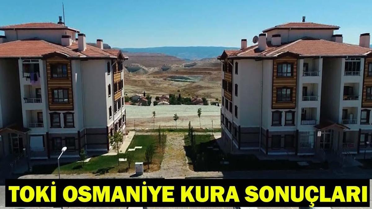 TOKİ OSMANİYE KURA ÇEKİMİ CANLI İZLE: Osmaniye 2 bin 990 konut TOKİ kura çekilişi ne zaman, saat kaçta?