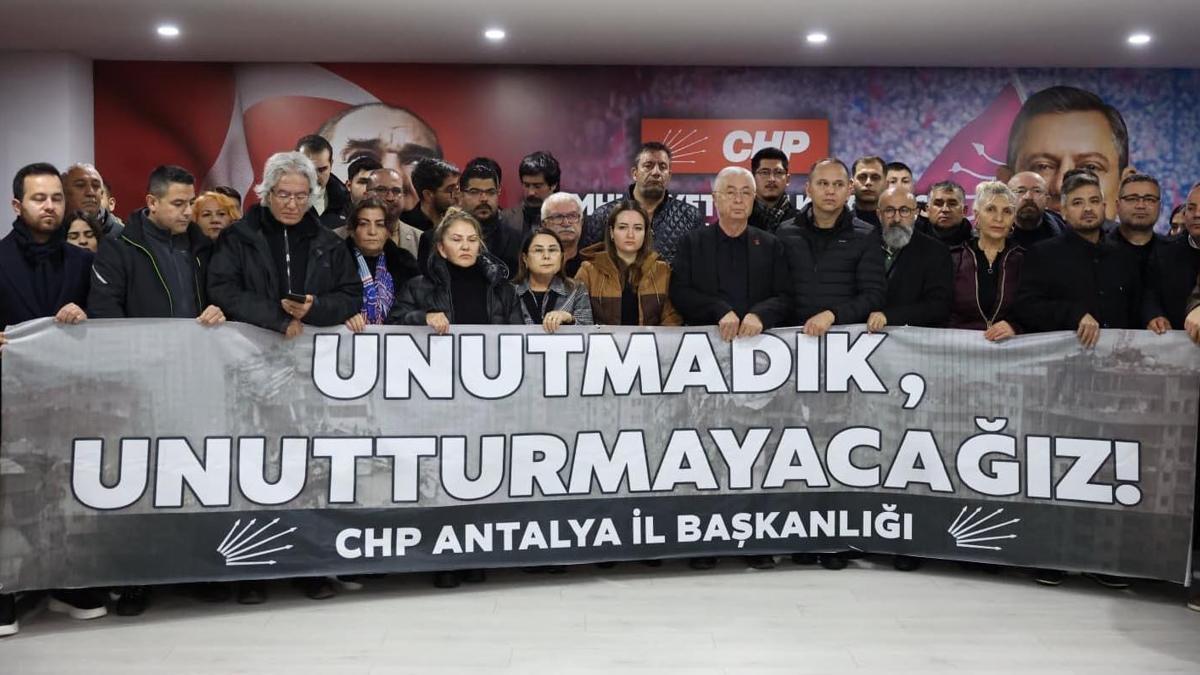 Özdemir: 6 Şubat içimizde dinmeyen bir acının tarifi