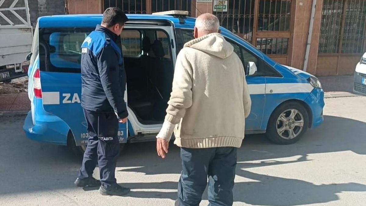 Yangın mağduru, otele yerleştirildi