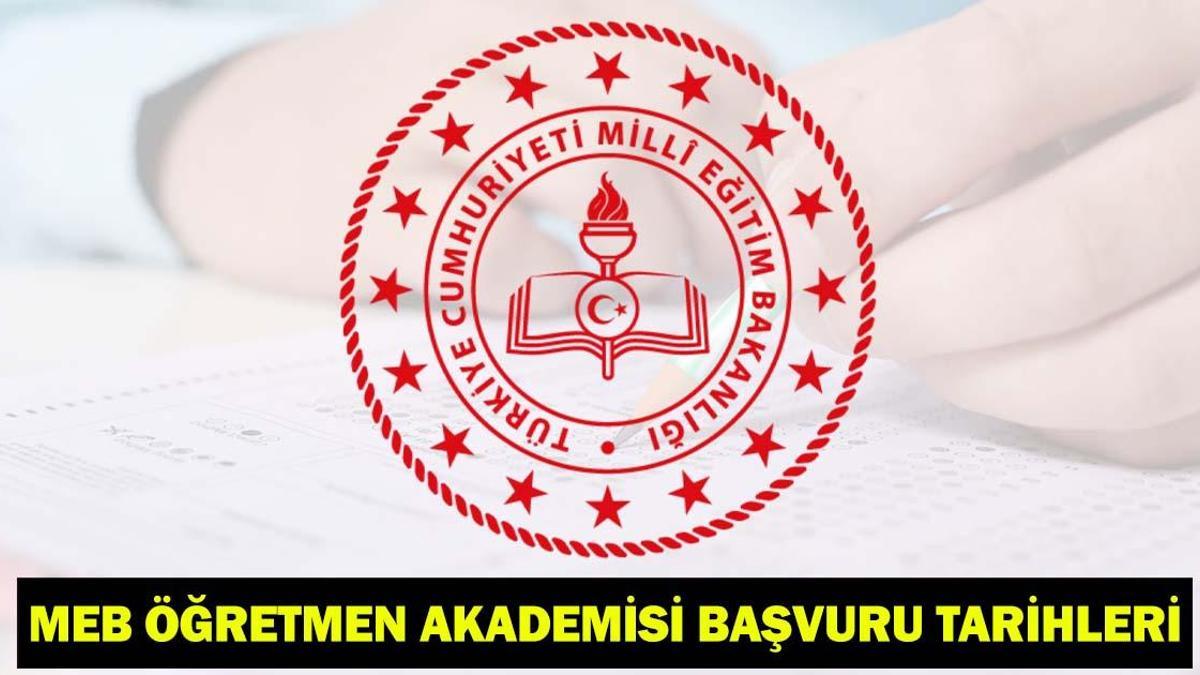 MEB ÖĞRETMEN AKADEMİSİ BAŞVURU VE KONTENJAN DAĞILIMI: MEB sözleşmeli eğitim personeli alımı başvuruları ne zaman?