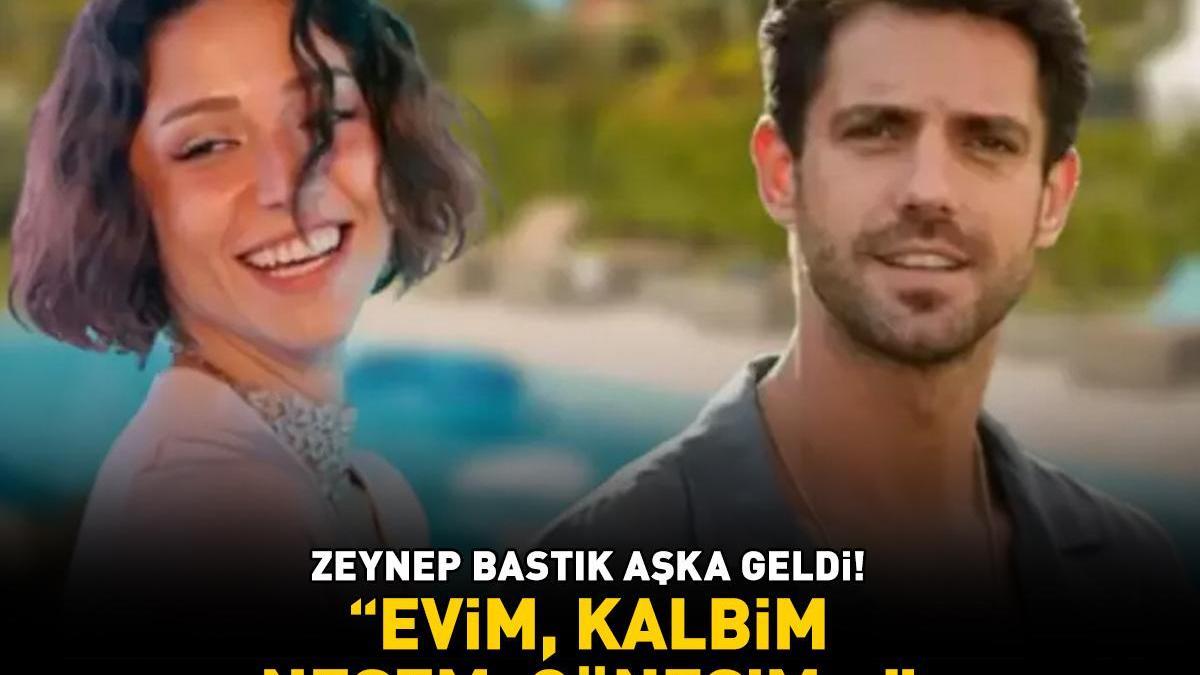 Zeynep Bastık aşka geldi! Sevgilisi Serkay Tütüncü'nün doğum gününü böyle kutladı: 'Evim, kalbim, neşem, güneşim'