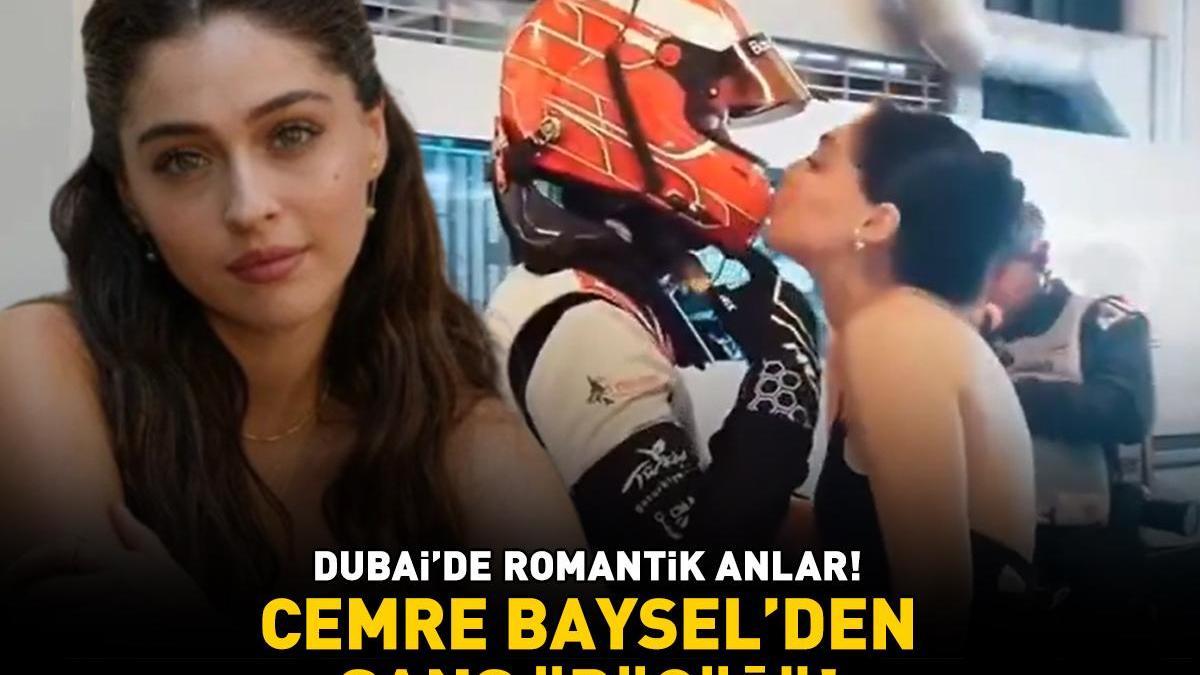 DUBAİ'DE AŞKA GELDİ! Güller ve Günahlar'ın Zeynep'i Cemre Baysel'den Cem Bölükbaşı'na şans öpücüğü!