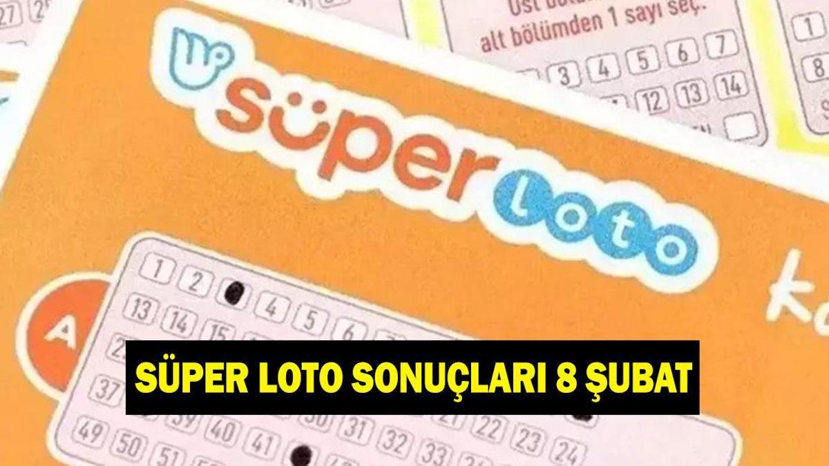 SÜPER LOTO SONUÇLARI 8 ŞUBAT! Süper Loto sonuçları nasıl sorgulanır?