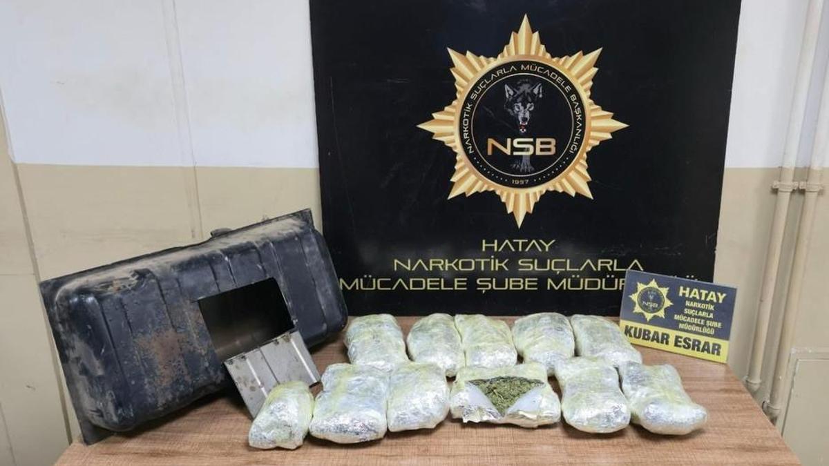 Hatayda narkotik operasyonlarında 11 tutuklama