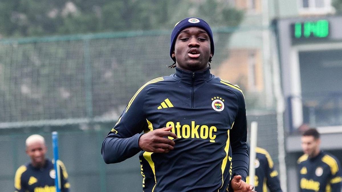 Fenerbahçede Sidiki Cherif sevinci! Gençlerbirliği maçı öncesi