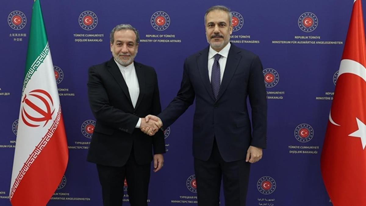 SON DAKİKA HABERİ: Dışişleri Bakanı Hakan Fidan, İranlı mevkidaşı ile görüştü
