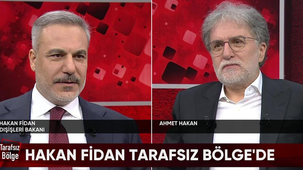 SON DAKİKA HABERİ: Dışişleri Bakanı Hakan Fidan CNN TÜRK'te