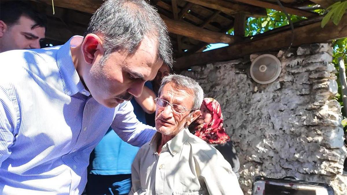 Bakan Kurum: Cavit amcanın artık yüzü gülüyor