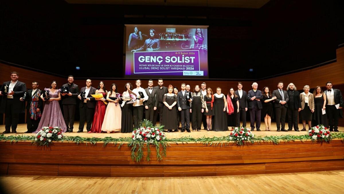 Genç Solist Yarışması'nda ödüller sahiplerini buldu