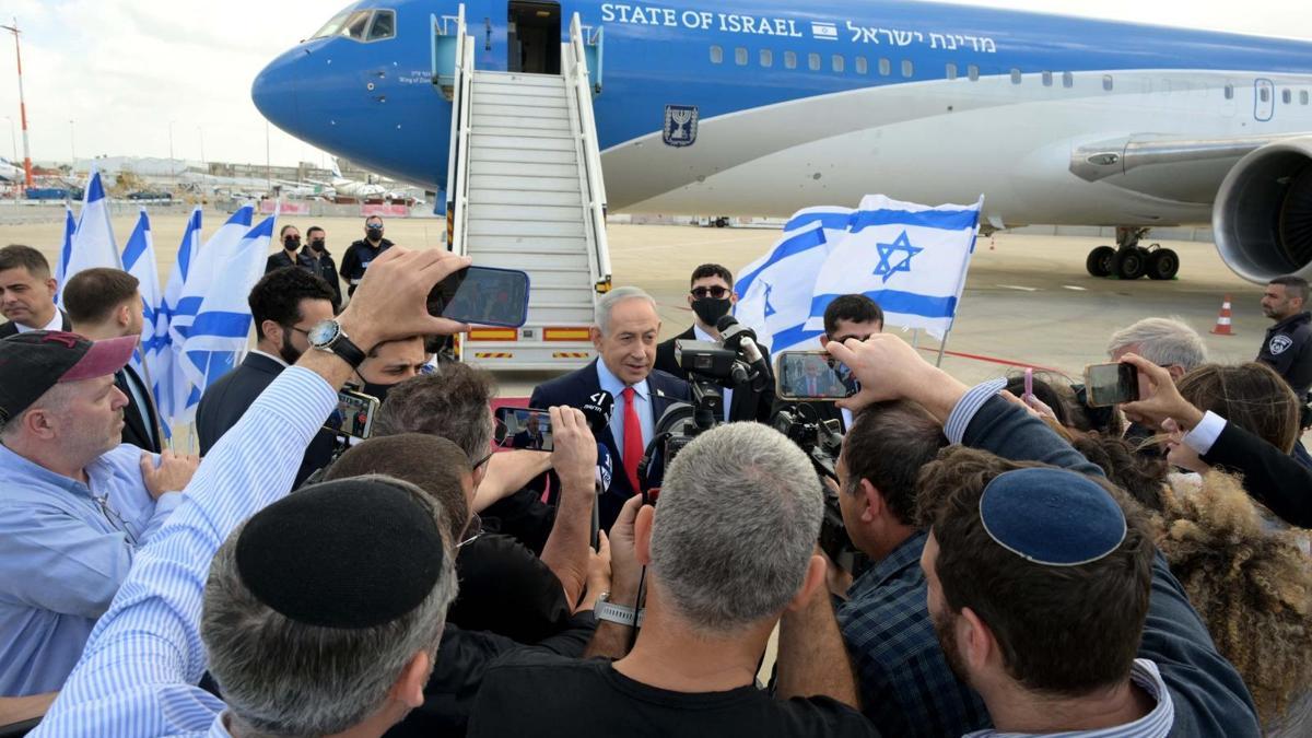 İsrail Başbakanı Netanyahu, ABD'ye doğru yola çıktı
