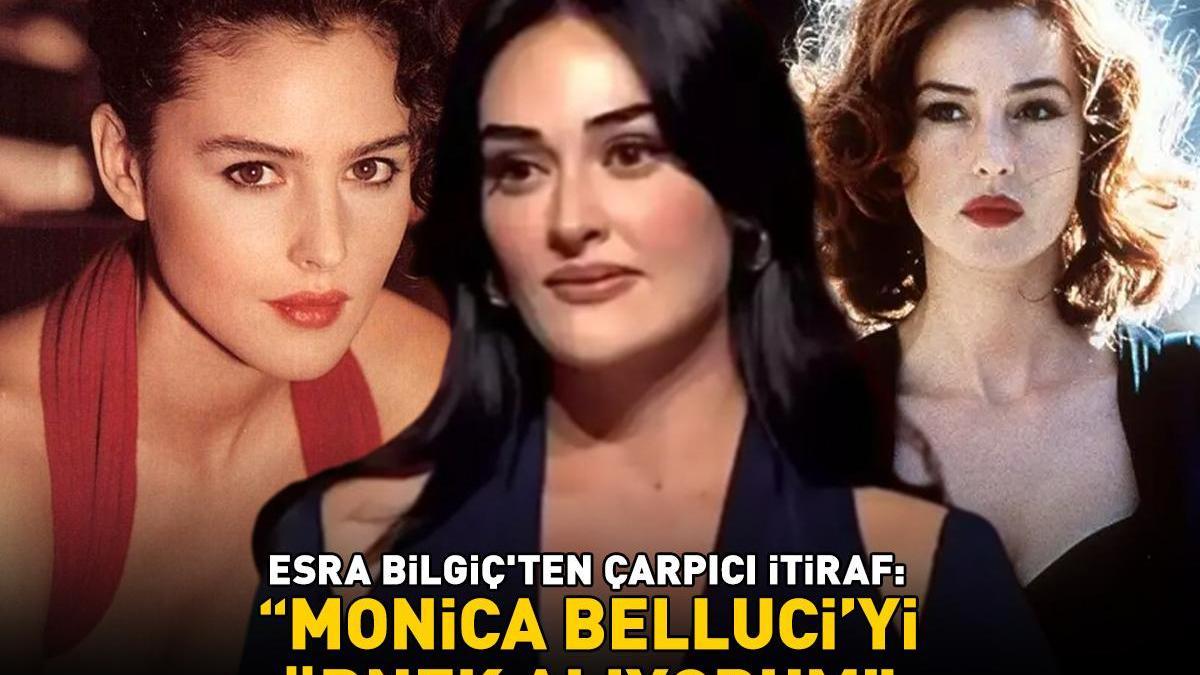Zamansız güzelliğin simgesi! Esra Bilgiç'ten çarpıcı itiraf: 'Monica Bellucci'yi örnek alıyorum'