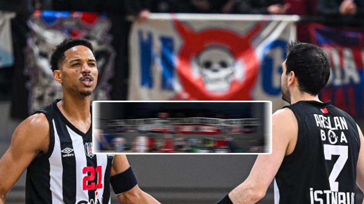 TBF ve Beşiktaş, Yunan taraftarların açtığı pankarta tepki gösterdi