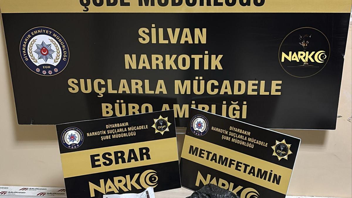 Silvanda uyuşturucu operasyonu: 2 tutuklama