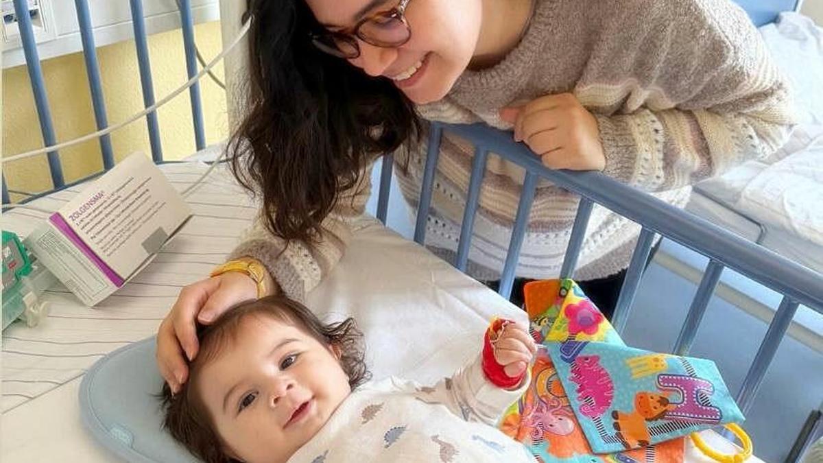 SMA'lı Teoman bebek ilacına kavuştu