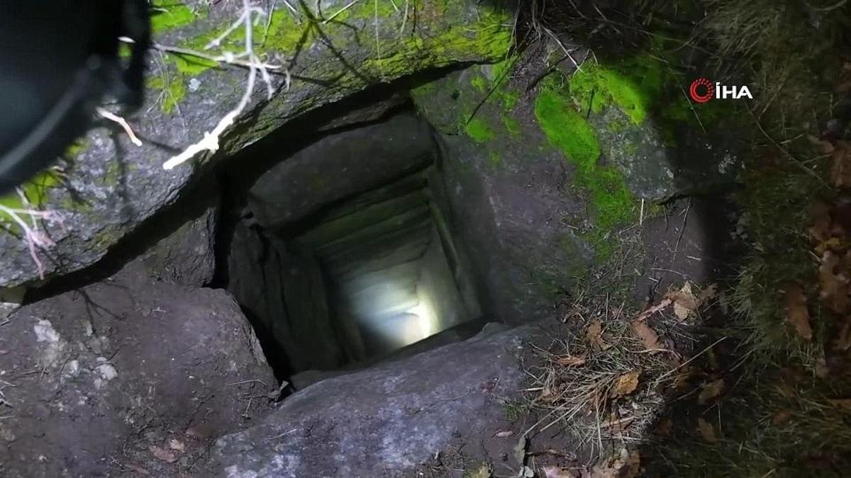 Ölümden döndüler: Define bulmak için girdikleri sarnıçta kayboldular!