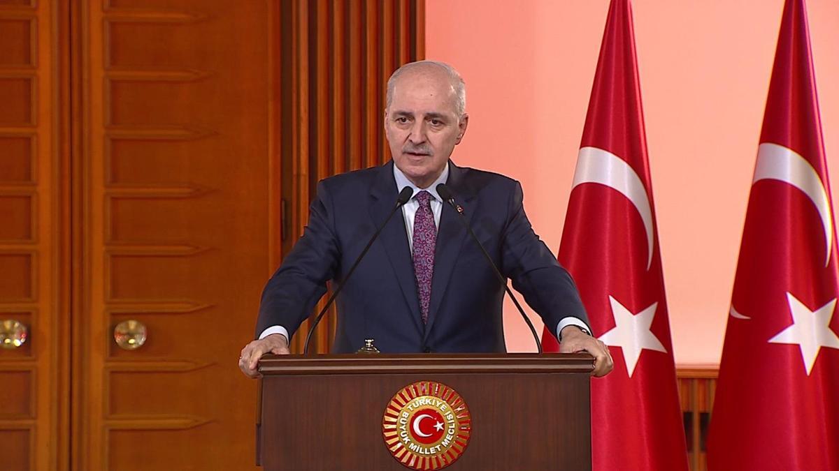 Meclis'teki yumruklu kavga... TBMM Başkanı Numan Kurtulmuş: Yemin ettirmemeye çalışmak Anayasa'ya aykırı