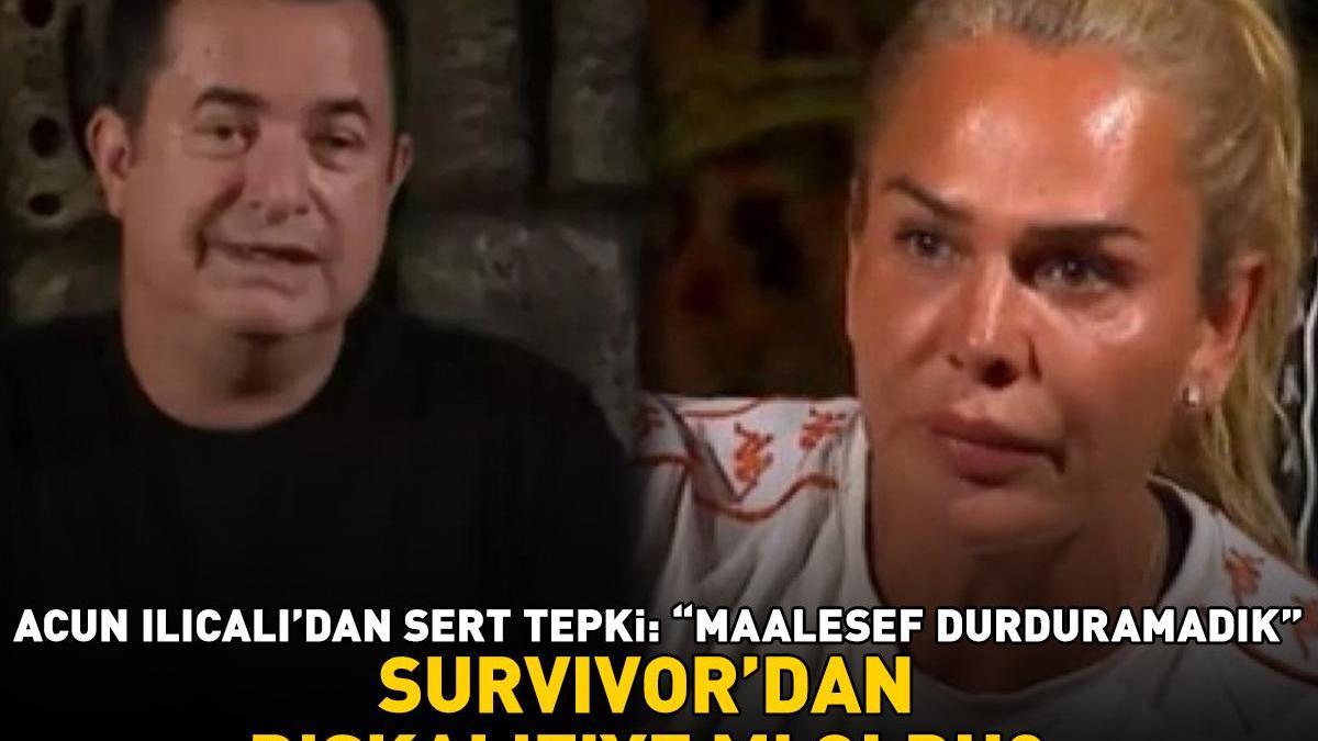Nagihan Karadere, Survivor'dan diskalifiye mi oldu? Acun Ilıcalı'dan sert tepki! Meğer Seren Ay ile yaptığı kavganın perde arkasında...