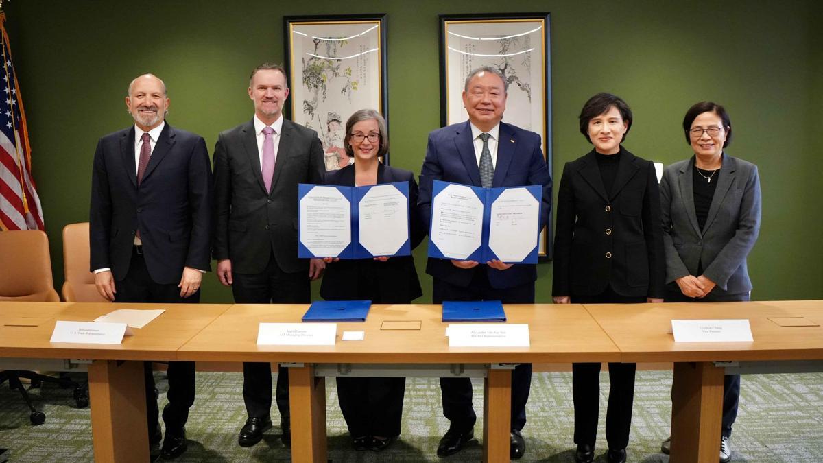 ABD ile Tayvan arasında ticaret anlaşması imzalandı