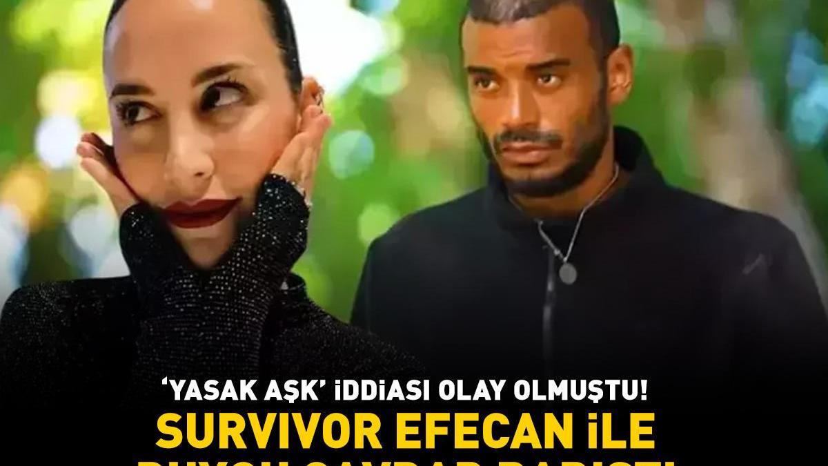 'YASAK AŞK' İDDİASI OLAY OLMUŞTU! Survivor Efecan ile Duygu Çavdar barıştı