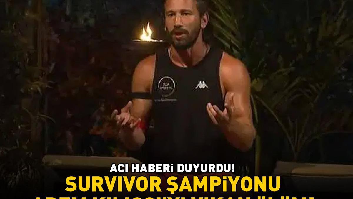 Survivor şampiyonu Adem Kılıçcı'yı yıkan ölüm! Acı haberi duyurdu