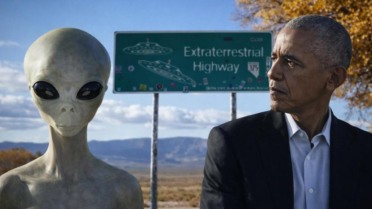 Nevada Çölünde sır perdesi aralanıyor mu? | Obamadan uzaylı çıkışı: Gerçekler ama ben görmedim