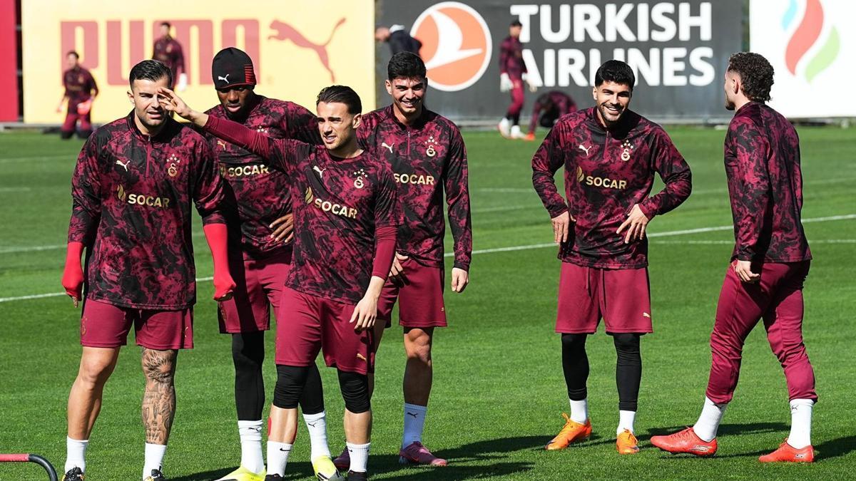 Galatasaray, Juventus maçına hazır