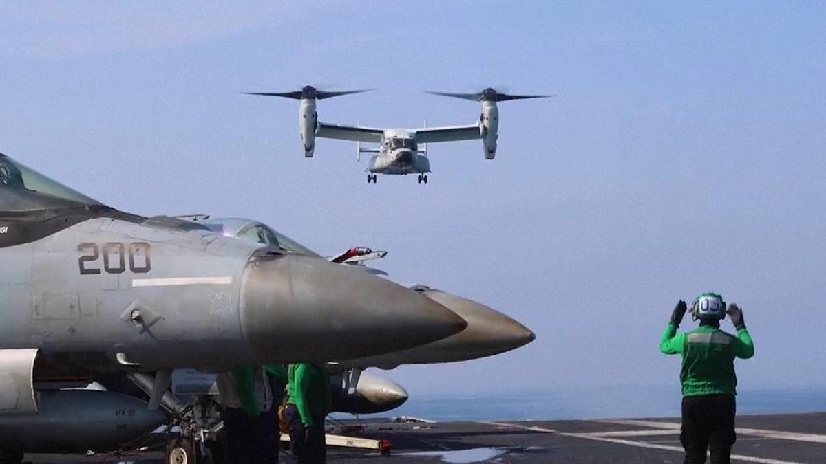 Dünyanın en büyük savaş gemisi! Orta Doğu'da askeri hareketlilik