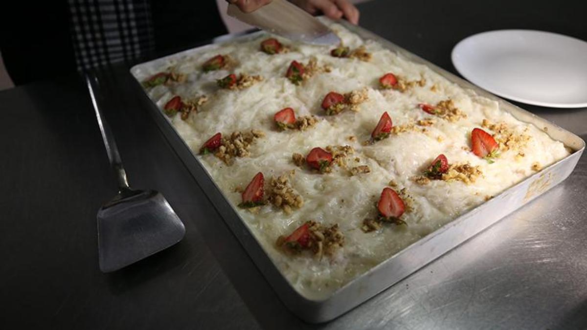 Evde pratik ve nefis güllaç tarifi