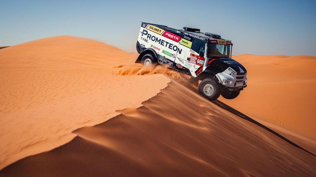 Çöle özel lastik üretti