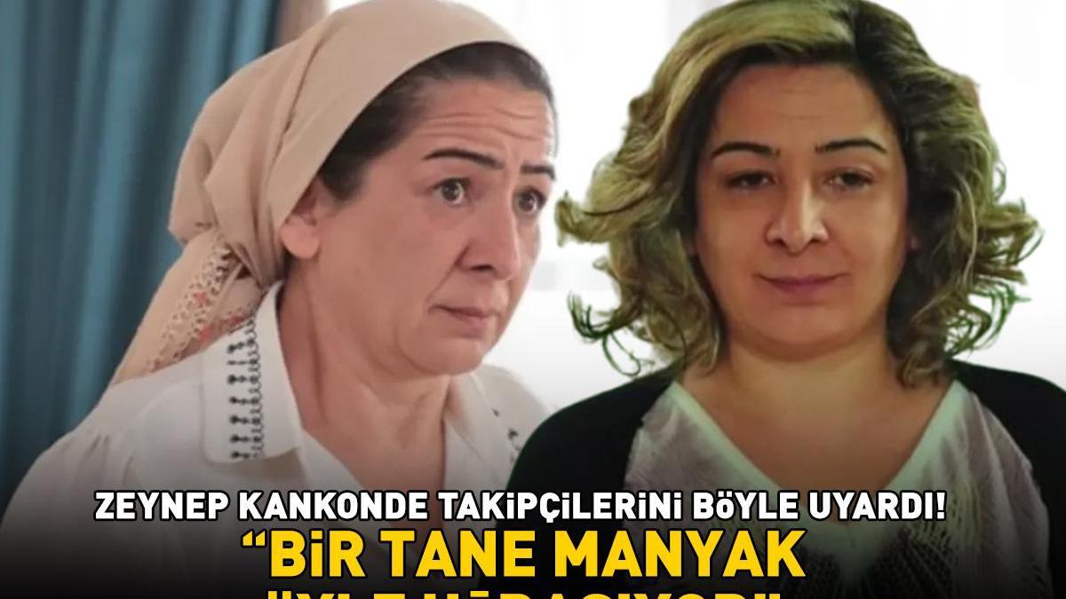 Uzak Şehir'in Ümmü'süydü! Zeynep Kankonde takipçilerini böyle uyardı: 'Bir tane manyak öyle uğraşıyor!'