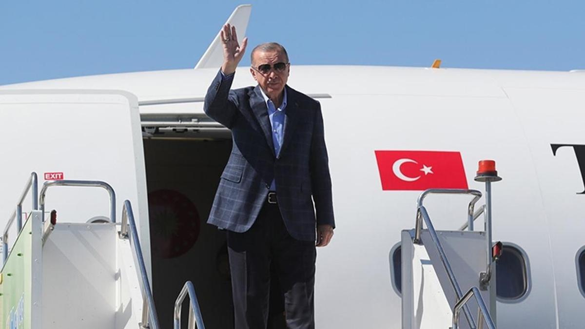 Cumhurbaşkanı Erdoğan, temaslarının ardından Etiyopya'dan ayrıldı