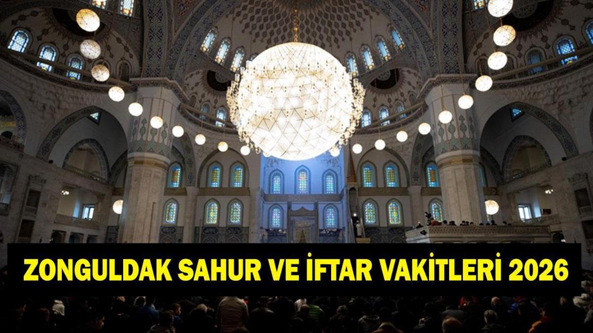 Zonguldak İFTAR - SAHUR VAKTİ: Zonguldak İMSAKİYE 2026 - Zonguldak Sahur Saat kaçta, Oruç Ne zaman başlıyor? İftar Vakti ve Ramazan Takvimi