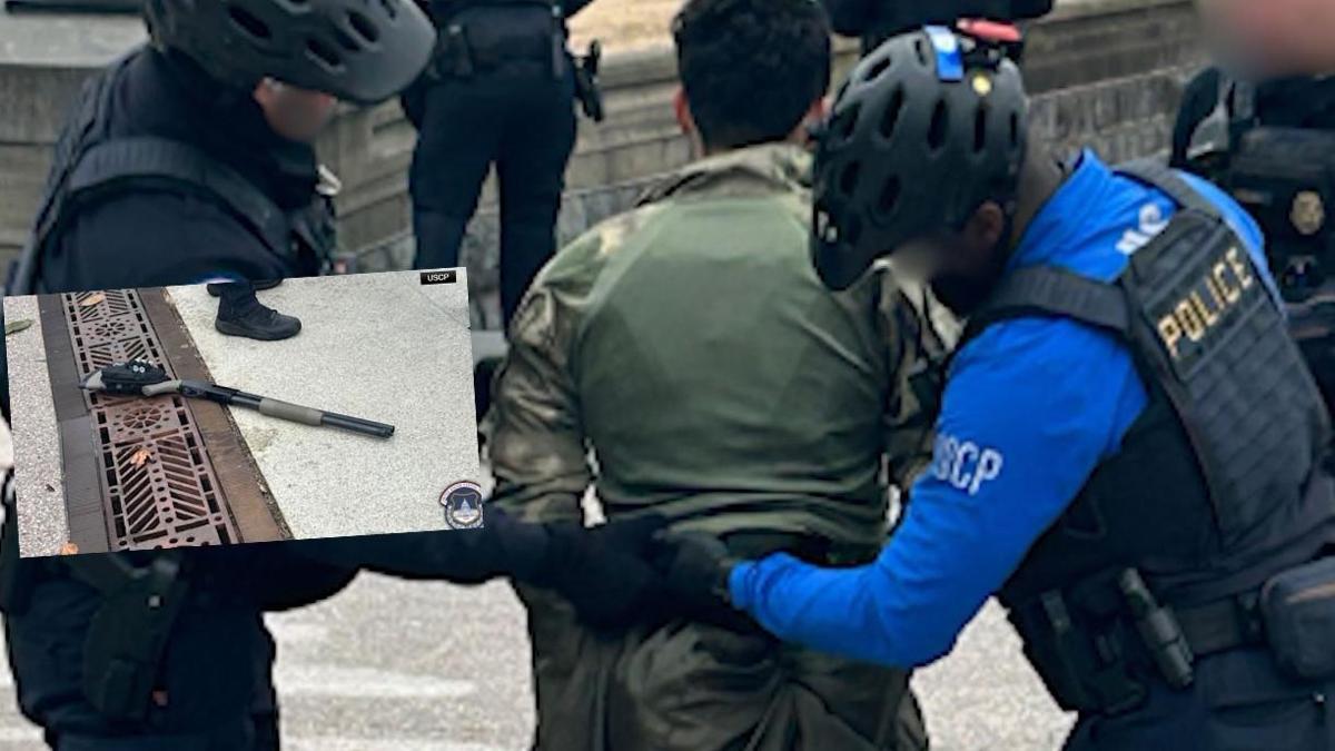 ABD'NİN KALBİNDE ALARM! Elinde silahla Kongre'ye doğru koştu...