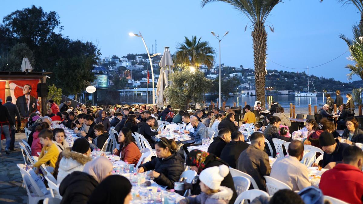 Bodrum'da belediyenin iftar programları başlıyor