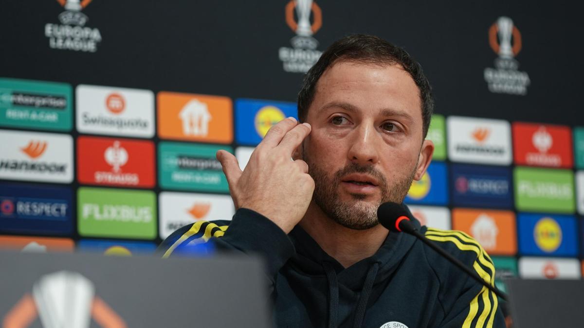 Domenico Tedesco: Biz her maçı final olarak görüyoruz