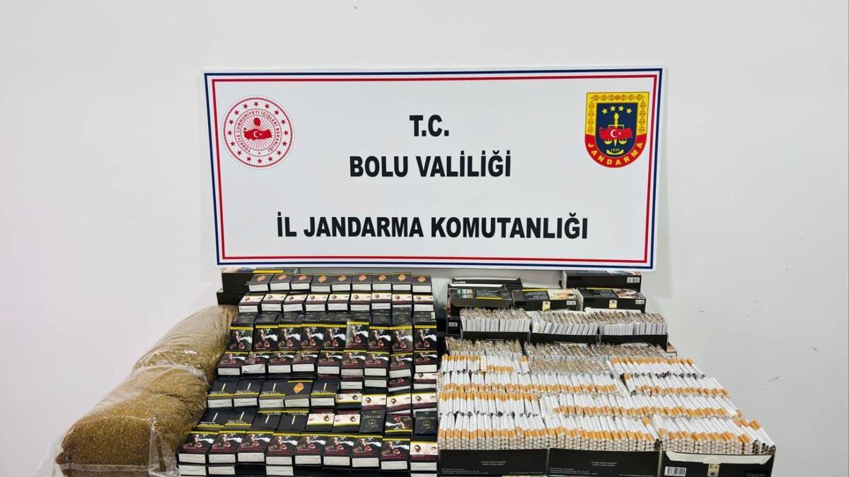 Jandarmadan kaçak tütün operasyonu: 2 gözaltı