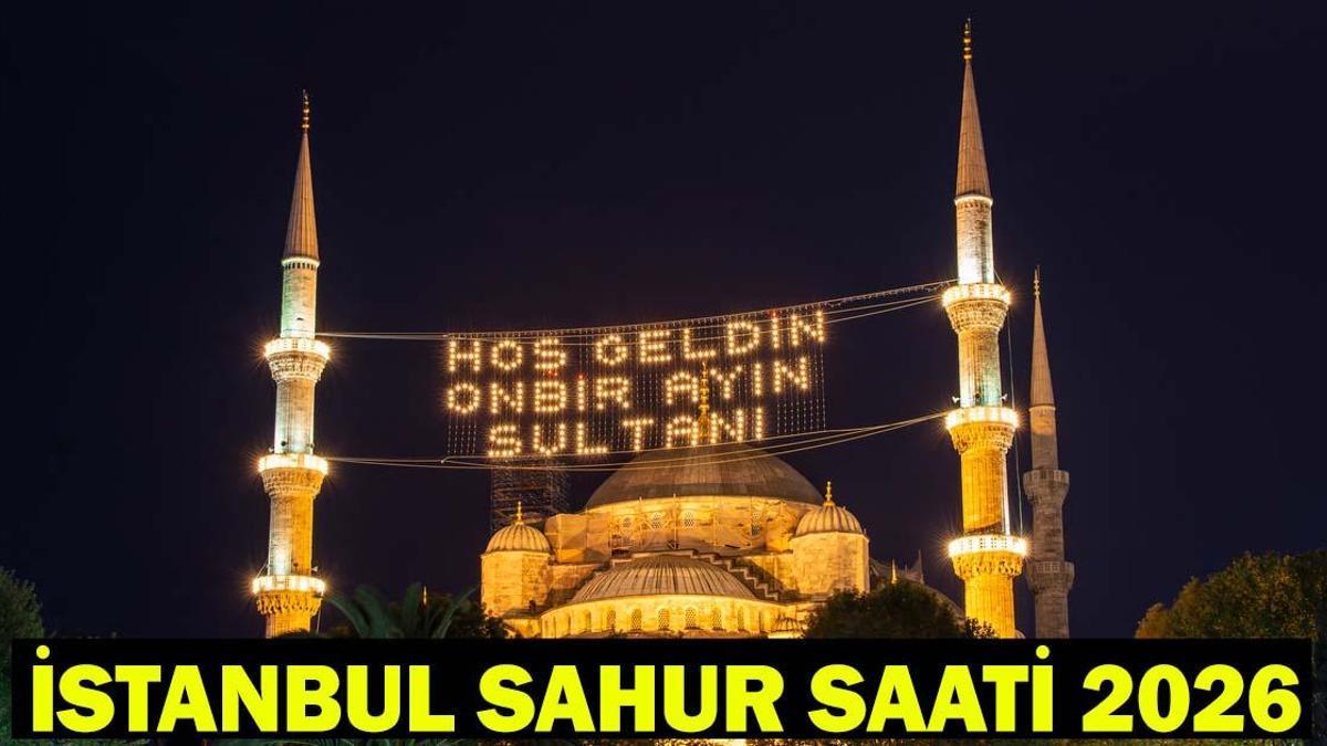 19 ŞUBAT BUGÜN İSTANBUL SAHUR KAÇTA? İstanbul İmsak Vakti, Oruç Başlangıcı Saat Kaçta? Diyanet 2026 İmsakiyesi